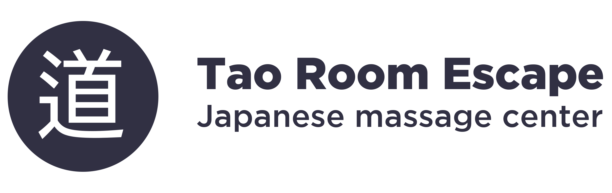 Logo Tao Room Escape azul