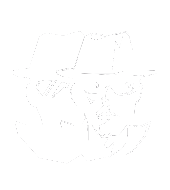 logo El Impostor Escapista City Room Escape redondo blanco