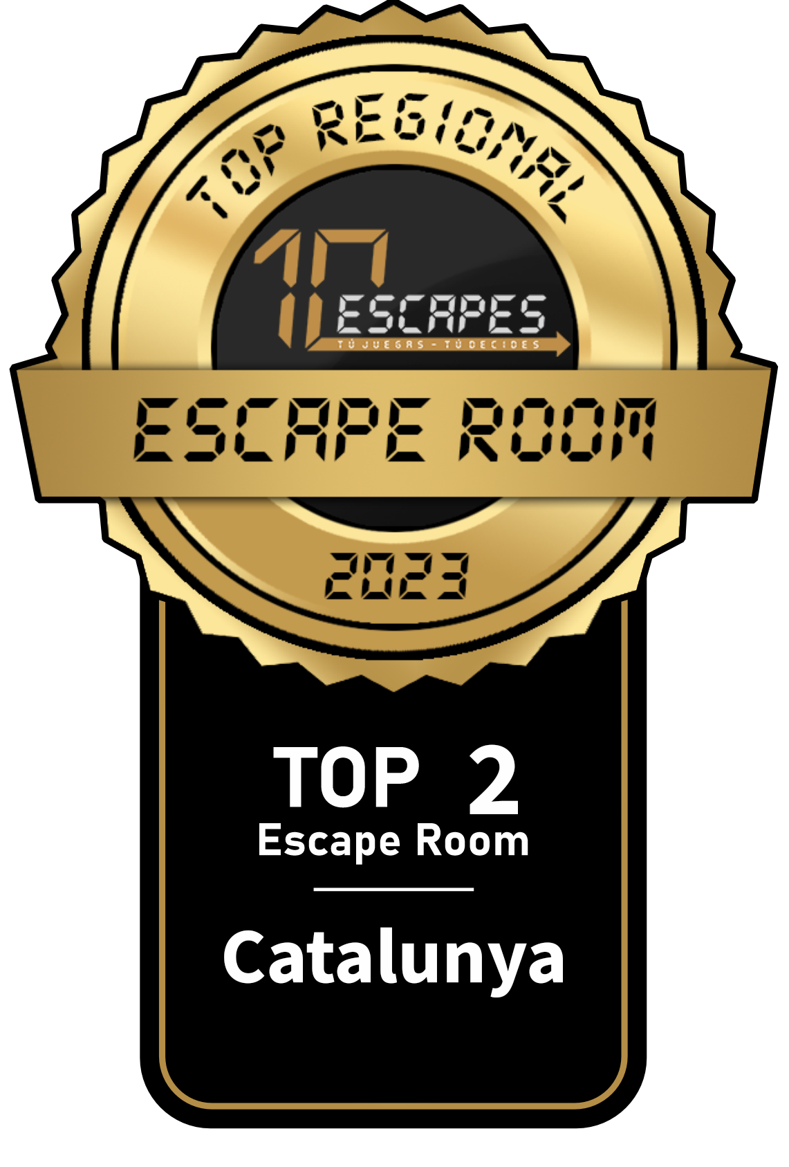 Tao Japanese Massage Center Escape Room. Premio 10Escapes 2023. Top 2 Regional Cataluña.